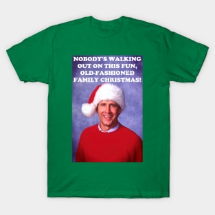 Fun, Old-Fashioned Family Christmas T-Shirt